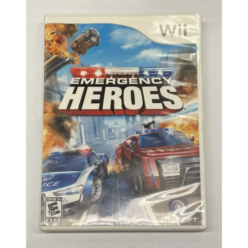 Emergency Heroes Nintendo Wii 2008 Video Game